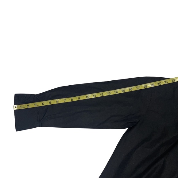 Maeve By Anthropology Black Button Down Shirt Dress Size XXsmall P 100% Cotton - Picture 12 of 15